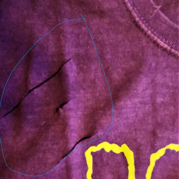 Misfits Fiend Logo punk rock Mineral Wash Destroyed Official T-Shirt XL NWT - Picture 4 of 7